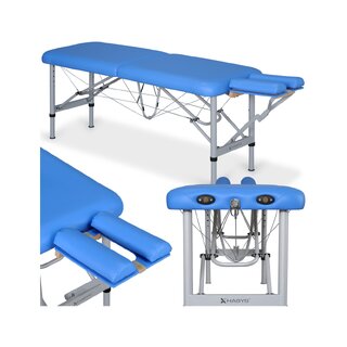 Chiro UltraLux 19, prenosný chiropraktický stôl - modrý