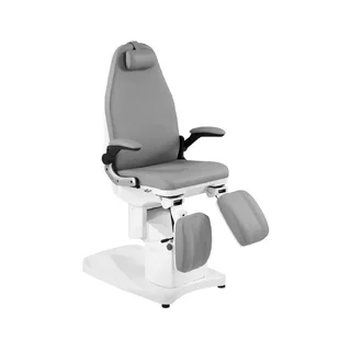 Podiatrické kreslo Azzurro 709a 3 motory sivé