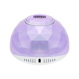 UV LED lampa lesklá 86W fialová perleťová