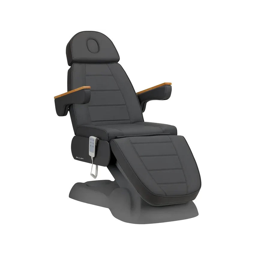 Elektrické ošetrovacie kreslo SILLON Lux 273b 3 motory sivé