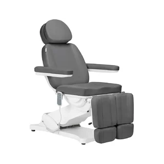 Elektrické kreslo na starostlivosť o nohy SILLON CLASSIC 3 motory sivé