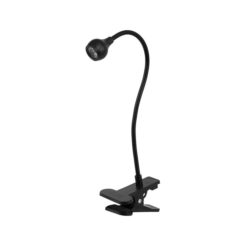 Žiarivka UV LED Snake na stôl, čierna