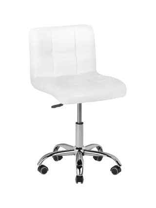 Klinické kreslo a-5299 s kolieskami - biele