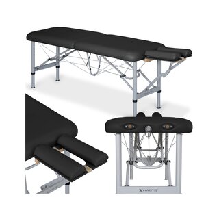 Chiro UltraLux 19, prenosný chiropraktický stôl - čierny