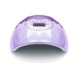 UV LED lampa lesklá 86W fialová perleťová