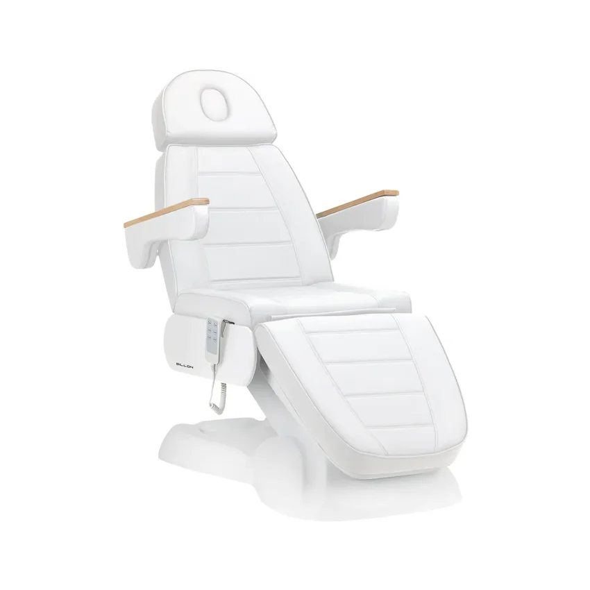 Elektrické ošetrovacie kreslo SILLON Lux 273b 3 motory biele