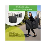 Prenosný masážny stôl Adele 70 cm - čierny