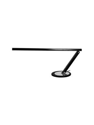Čierna tenká LED stolová lampa