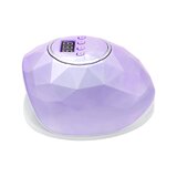 UV LED lampa lesklá 86W fialová perleťová