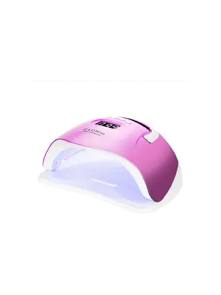 UV LED lampa na nechty YC57 RN ružová 268W
