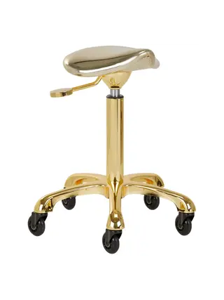 Sedlové kreslo Gabbiano Fine Gold Roll