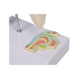 Miniatúrny hriadeľ s prierezom