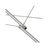 Prenosný masážny stôl Estetic Black Comfy Base K515 - 65 cm