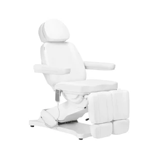Elektrické pedikérske kreslo SILLON CLASSIC 2 motory pedikúra biele