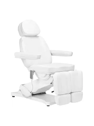 Elektrické pedikérske kreslo SILLON CLASSIC 2 motory pedikúra biele