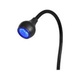 Žiarivka UV LED Snake na stôl, čierna