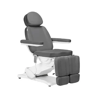 Elektrické pedikérske kreslo SILLON CLASSIC 2 motory pedikúra sivé