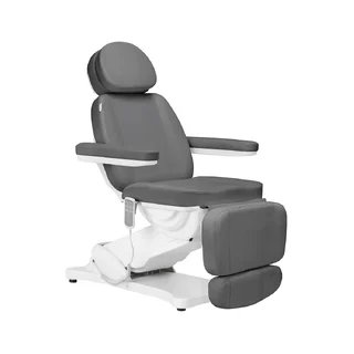 Elektrické kozmetické kreslo SILLON CLASSIC 3 motory sivé