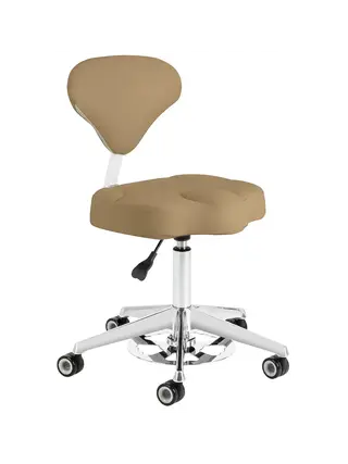 Ergonomická pracovná stolička - Azzurro 156f - béžová